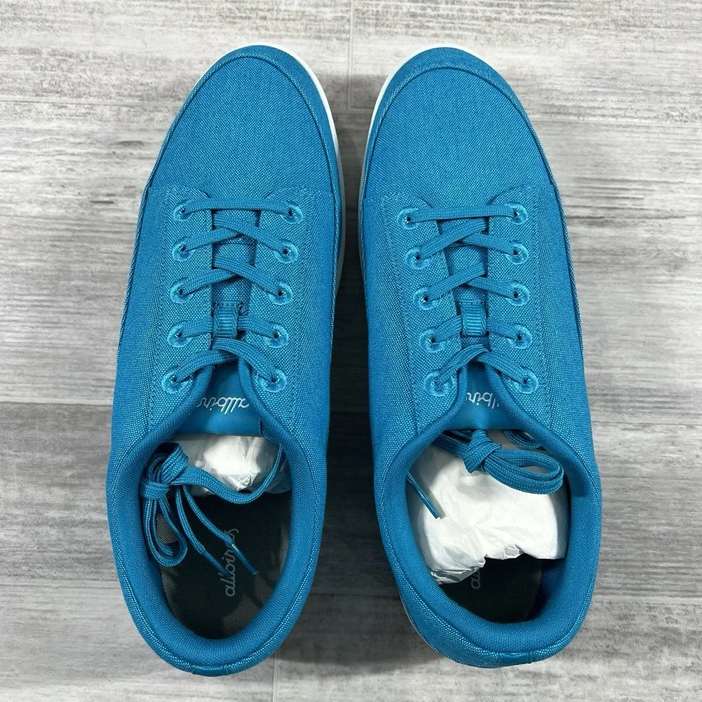 Allbirds‎ Canvas Pacer Thrive Teal (Clarity Blue) AB008CM140 Sneakers Men's 14